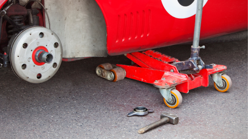 Floor Jack Handle Won't Tighten